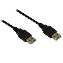 Cable USB ALCASA (USB - 1.8 m - Negro)