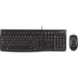 Logitech MK120 USB AZERTY Belga Negro