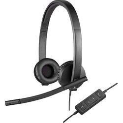 Logitech H570e Binaural Diadema Negro auricular co