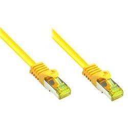 Alcasa 8070R-003Y cable de red 0,25 m Cat7 S/FTP (S-STP) Amarillo