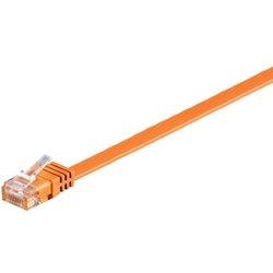 Goobay 96409 cable de red 1,5 m Cat6 U/UTP (UTP) Naranja