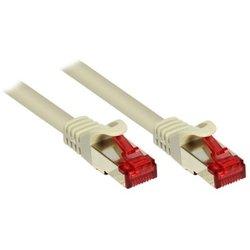 Alcasa 25m Cat6 S/FTP cable de red S/FTP (S-STP) Gris