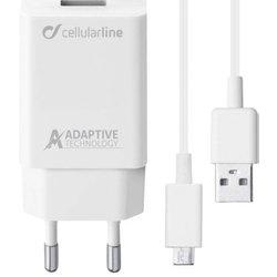 Cellularline Kit cargador de red MicroUSB 15W