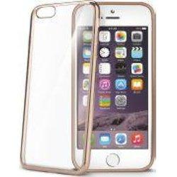 Funda iPhone 6S Plus CELLY Clip Dorado