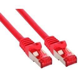 Cable de Red INLINE (RJ45 - 3 m - Rojo)