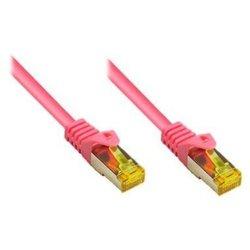 Alcasa 1m Cat 7 S/FTP cable de red Cat7 S/FTP (S-STP) Magenta