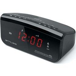 Muse M-12 CR Reloj Negro radio