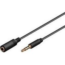 Cable de Audio GOOBAY (5 m - Negro)