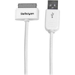 Cable STARTECH.COM USB2ADC1M USB A Apple 30-p Blanco 1 m