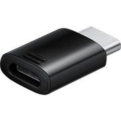 Adaptador samsung microusb a usb-c negro ee-gn930