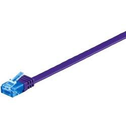 Goobay 96313 cable de red 1 m Cat6a U/UTP (UTP) Violeta