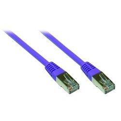 Cable de Red ALCASA (RJ45 - 30 cm - Morado)