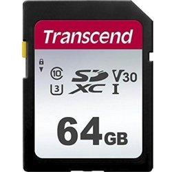 Transcend 64GB, UHS-I, SD 64GB SD UHS-I Clase 10 m