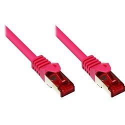 Cable de Red ALCASA (RJ45 - 25 cm - Rosa)