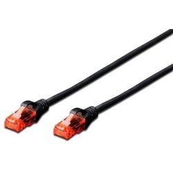 Cable de Red UTP RJ45 Cat 6 1m Negro