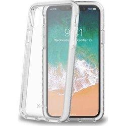 Funda iPhone X CELLY Hexagon Transparente