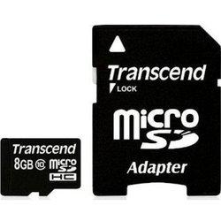 Tarjeta de Memoria TRANSCEND TS8GUSDHC10