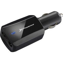 Phoenix Cargador Adaptador de Coche Universal 90W Negro