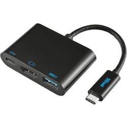 Trust 21260 adaptador de cable USB 3.1 HDMI, USB Negro