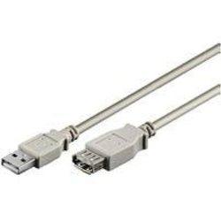 Cable USB 2.0 m/f GOOBAY