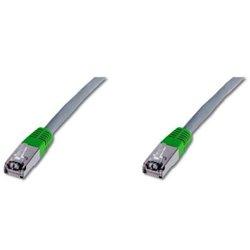 Digitus Crossover Patchcable FTP - 0.5m cable de red 0,5 m Gris