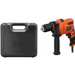 Black & Decker BEH200K-QS taladro 2900 RPM Sin llave 1,67 kg Negro, Naranja