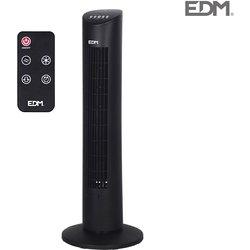 Ventilador Torre EDM Negro 60W