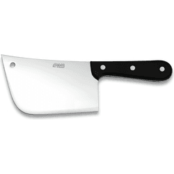 Cuchillo Macheta Mam Color Negro con Mango Magnum y Hoja de Acero Inox de 19 cm en caja a color 17250