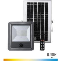 Projetor solar com sensor 100w 1.200lm 6.500k edm