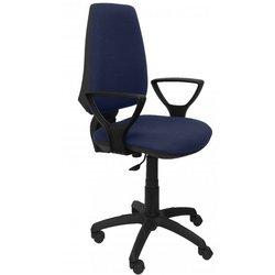 Silla Elche CP bali azul marino brazos fijos