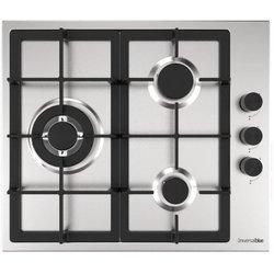 Placa De Gas Inox 3 Fuegos | Universalblue