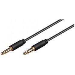 Cable de AudioGOOBAY (Jack 3.5mm - 0.5 m - Negro)