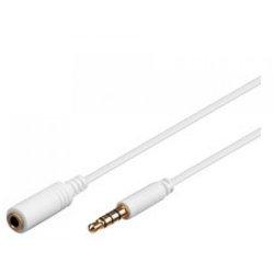 Cable de Audio GOOBAY (5 m - Blanco)