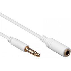 Cable de Audio GOOBAY (1 m - Blanco)