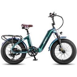 FAFREES F20 Master Bicicleta Eléctrica 500W 1080Wh 110Km Autonomía Verde Aurora