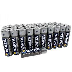 VARTA Pack de 40 Pilas alcalinas AA