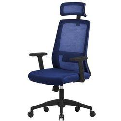 ML Desing Silla de Oficina Ergonómica Giratoria Navy