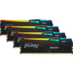 Kingston FURY Beast RGB DDR5 6000MHz 64GB 4x16GB CL40