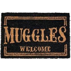 SD Toys Muggles Welcome Felpudo 60x40cm Harry Potter