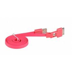 3GO C117 cable USB USB A Micro-USB B Rosa