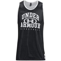 Camiseta de baloncesto under amour baseline reversible jsy blk ho