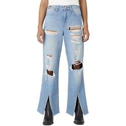 Tejanos de Wrangler - Fender mom - W25L32 W27L32 - para Mujer - Azul