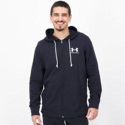 Chaqueta under armour rival terry lc hombre black