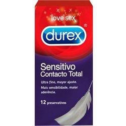 Durex Sensitivo Contacto Total Und. Preservativos Ultrafinos