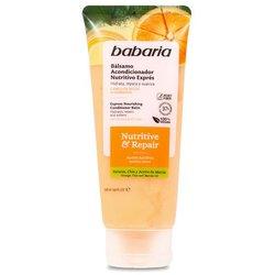 Babaria Bálsamo Nutritive & Repair  200 ml Acondicionador Nutritivo Exprés para Cabellos Secos