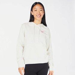 Sudadera Reebok - Blanco - Sudadera Capucha Mujer talla S