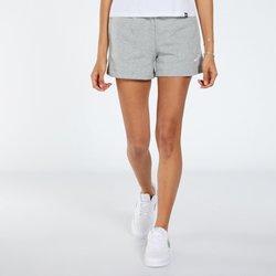 Nike Sportswear - Gris - Pantalón Corto Mujer talla L