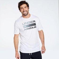 Camiseta UNDER ARMOUR Algodón Hombre (S - Blanco)