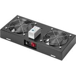 Accesorio Rack DIGITUS DN-19 FAN-2-WM-T-SW