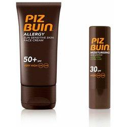 Piz Buin Allergy Crema Facial SPF50 50 ml + Lipstick Sun